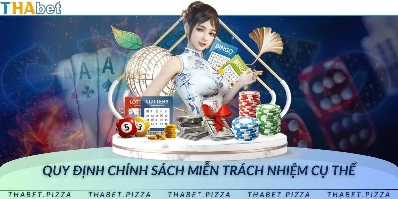 Quy định cụ thể trong chính sách miễn trừ ở nhà cái trực tuyến uy tín